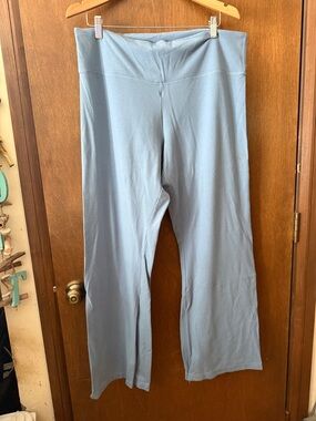 Victoria's Secret Light Blue Wide-Leg Leggings